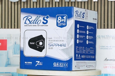 Bình nóng lạnh Rossi Bello S+ 15SQ 15 Lít