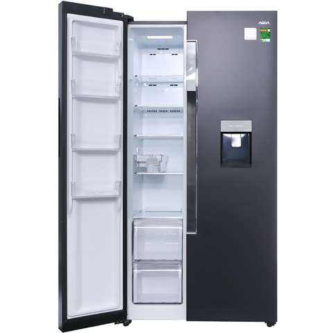 Tủ lạnh Aqua Inverter 510 lít AQR-I565AS (BS)