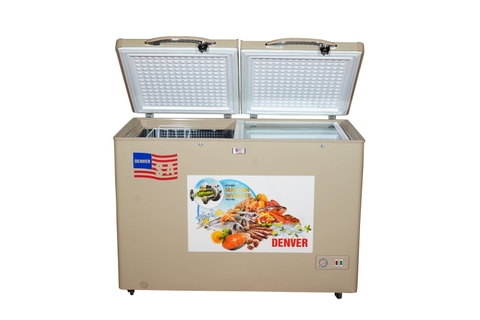 Tủ đông Denver 320 Lít AS 500HDI - Inverter - Lòng Inox