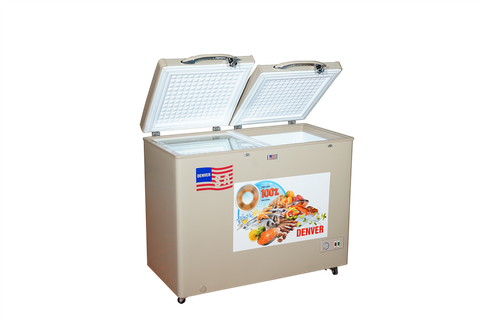 Tủ đông Denver 405 Lít AS 550HDI - Lòng Inox