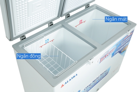 Tủ đông Alaska Inverter 282 lít BCD-4568CI