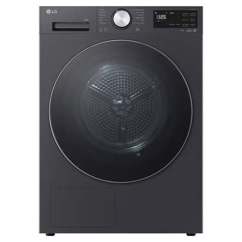 Máy sấy LG AI DUAL Inverter Heat Pump™ 12kg than ánh kim RX12VHP5G