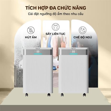 Máy hút ẩm FUJIHOME DH20NW-HEPA