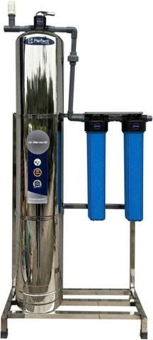 Bộ lọc nước tổng 1 cột inox cao cấp 304 PIC01
