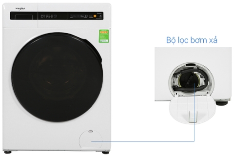 Máy giặt Whirlpool Inverter 8 kg FWEB8002FW