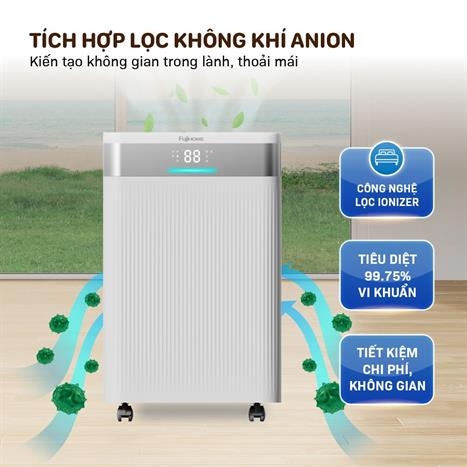Máy hút ẩm FUJIHOME DH20NW-HEPA