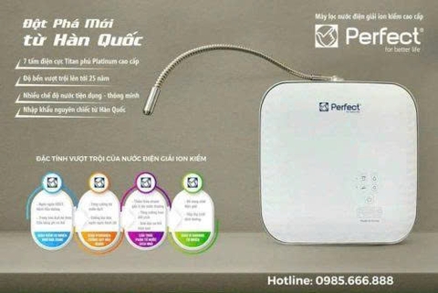 Máy lọc nước điện giải ion kiềm 7 tấm điện cực S700P