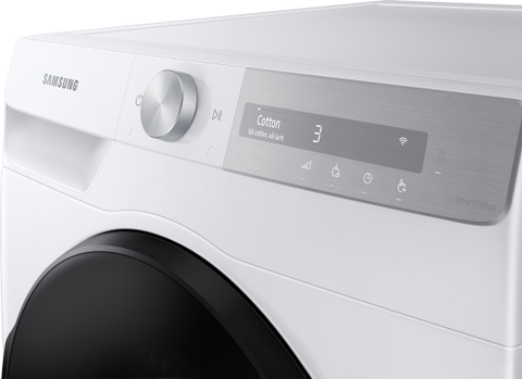 Máy sấy Samsung Inverter 9 kg DV90T7240BH/SV bơm nhiệt