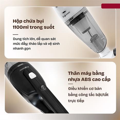 Máy hút bụi cầm tay Fujihome VC06