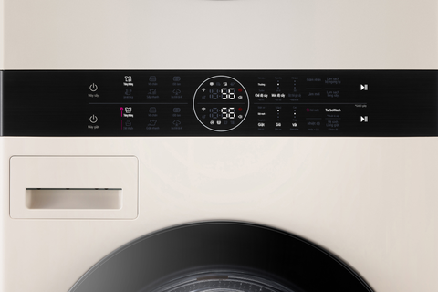 Tháp giặt sấy LG WashTower Inverter giặt 14 kg - sấy 10 kg WT1410NHE