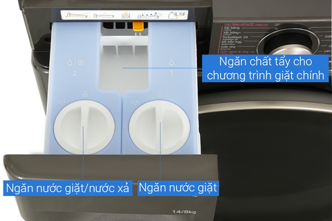 Máy giặt sấy LG FV1414H3BA 14/8kg