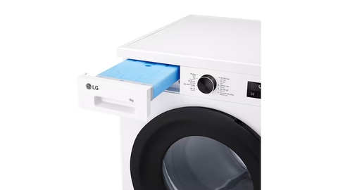Máy sấy LG AI DUAL Inverter Heat Pump™ 9kg đen bóng RB09NHP5W
