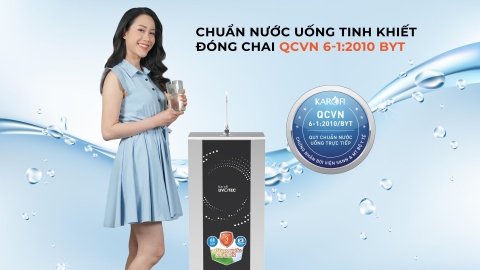 Máy lọc nước nóng lạnh Karofi Livotec 512