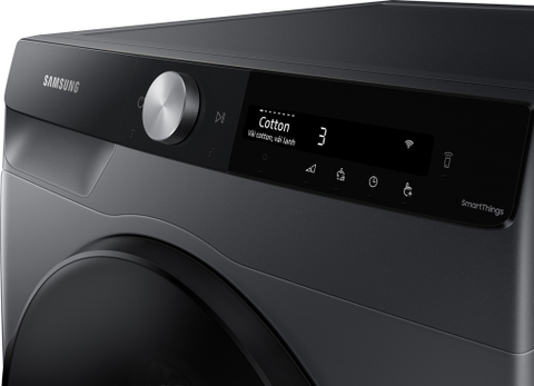 Máy sấy Samsung Inverter 9 kg DV90T7240BB/SV bơm nhiệt