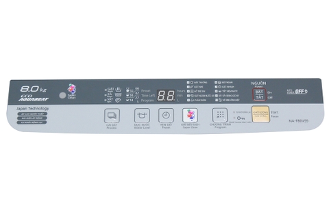 Máy giặt Panasonic 8 Kg NA-F80VS9GRV