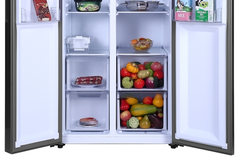 Tủ lạnh Aqua Inverter 480 lít AQR-S480XA(SG)