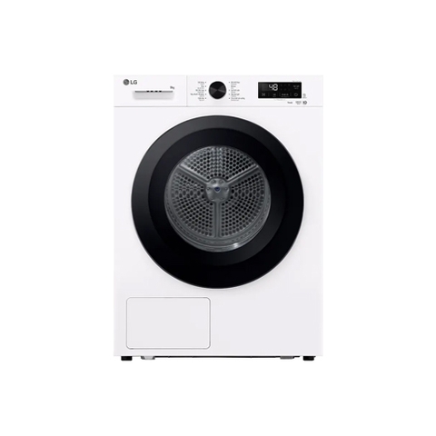 Máy sấy LG AI DUAL Inverter Heat Pump™ 9kg đen bóng RB09NHP5W