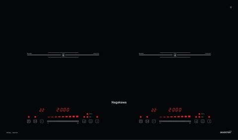 Bếp điện từ đôi Nagakawa NDI9191