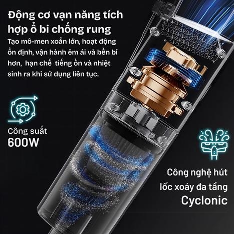 Máy hút bụi cầm tay Fujihome VC06