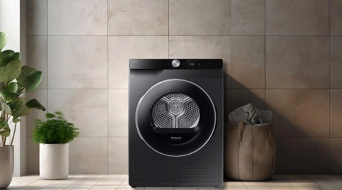 Máy sấy bơm nhiệt Samsung 9kg DV90CGC2A0ABSV