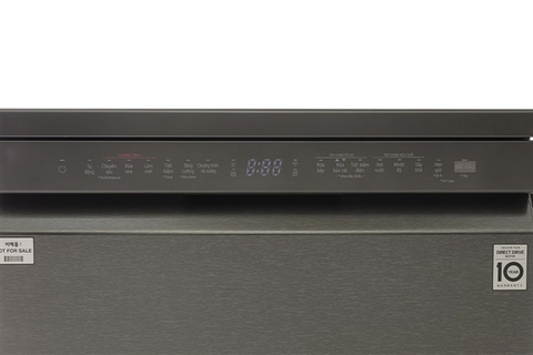 Máy rửa bát LG TrueSteam™ màu đen LDT14BLA4