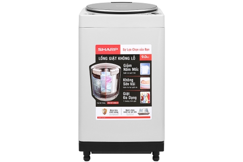 Máy giặt Sharp 9 kg ES-W90PV-H 