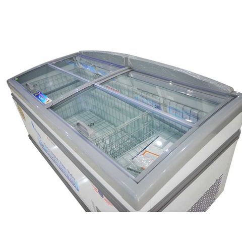Tủ đông Alaska KT-450 mặt kính phẳng