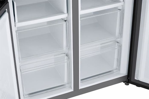 Tủ lạnh LG French door mặt gương màu đen 474L LFB47BLG