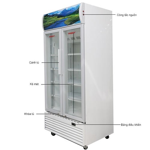 TỦ MÁT SANAKY 700 LÍT VH-8009HP