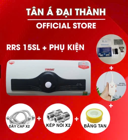 Bình nóng lạnh Rossi 15l ngang RRS15SL