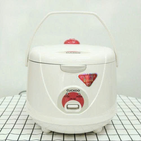 Nồi cơm điện Cuckoo CR-1021 1.8L màu trắng