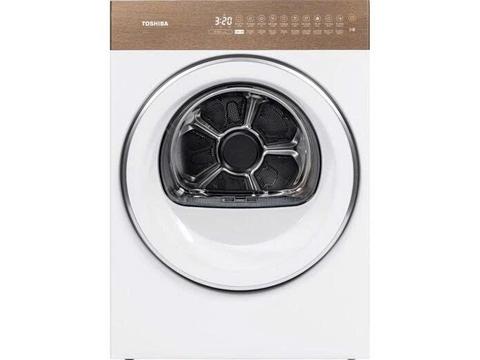 Máy sấy quần áo bơm nhiệt Toshiba Inverter 8 kg TD-T37BS90HWV(WT)