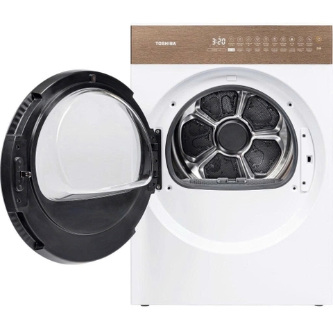 Máy sấy quần áo bơm nhiệt Toshiba Inverter 8 kg TD-T37BS90HWV(WT)