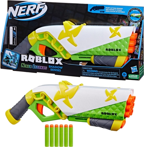 NERF Ninja Legends - Shadow Sensei Dart Blaster