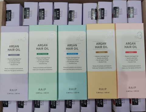 Tinh Dầu Dưỡng Tóc Raip R3 Argan Hair Oil 100ml