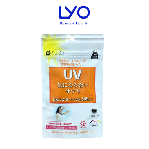 (HSD: 05/2025) Viên Uống Chống Nắng Fine Japan UV Care Plus 30 Viên