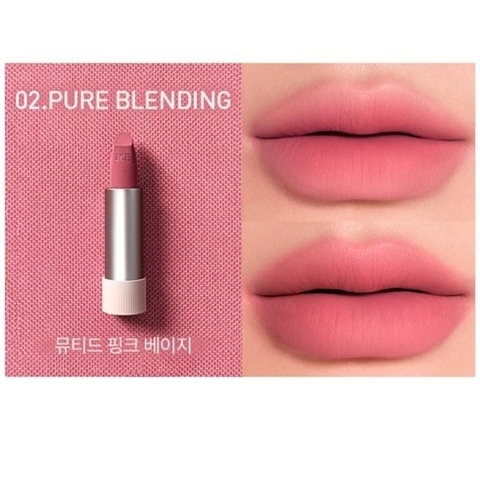 Son Len Mịn Môi 3CE Cashmere Hug Lipstick Hàn Quốc 3.5g