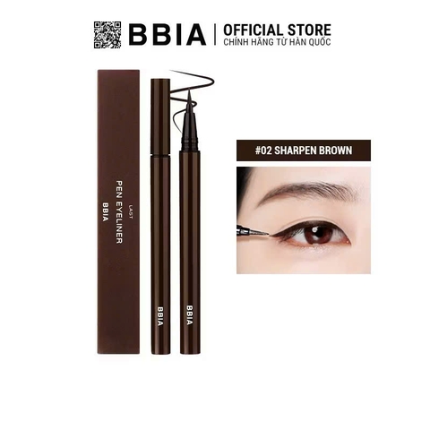 e443 - Bbia - Kẻ Mắt Nước Bbia Last Pen Eyeliner 0.6g