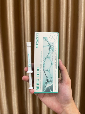 Peel Tế Bào Thế Hệ Mới Tái Sinh Trắng Da Phermex Re.BIO Tech Hỗ Trợ Giảm Mụn, Mờ Thâm Hàn Quốc 1.5g