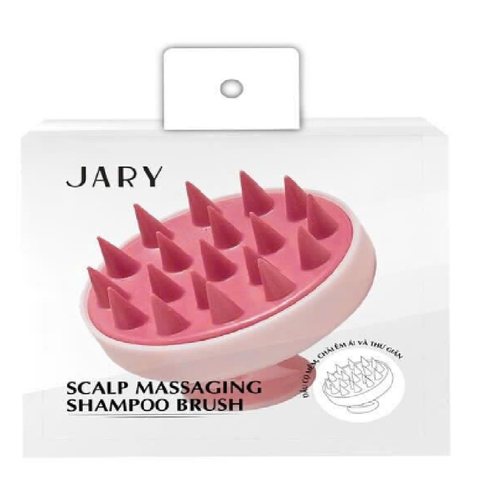 e415 - Jary - Lược Gội Đầu Scalp Massaging Shampoo Brush (Màu Đỏ/ Màu Xanh/ Màu Tím)