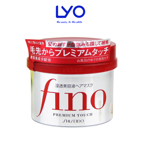 Kem ủ tóc Fino Shiseido giúp phục hồi tóc hư tổn khô xơ 230g
