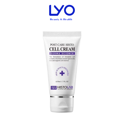 Kem Dưỡng Ẩm Phục Hồi Da Sau Laser Post Care Histolab Cell Cream 50ml