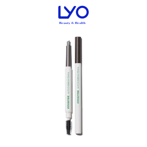 Chì kẻ mày 2 đầu Innisfree AUTO EYEBROW PENCIL 3g mẫu mới 2023