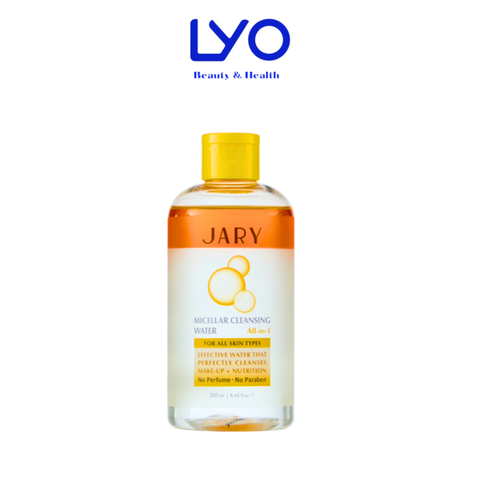 Nước tẩy trang JARY Micellar Cleansing Water All-In-1 250ml (Vàng)