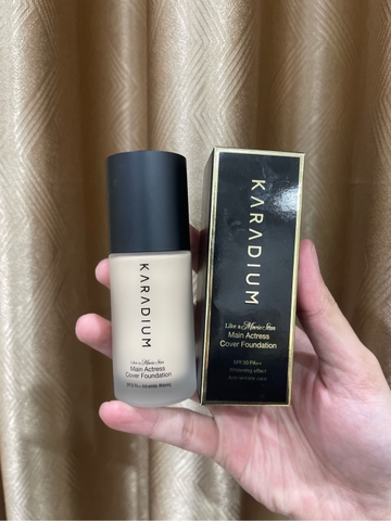 Kem nền Che Khuyết Điểm Karadium Main Actress Cover Foundation 30ml