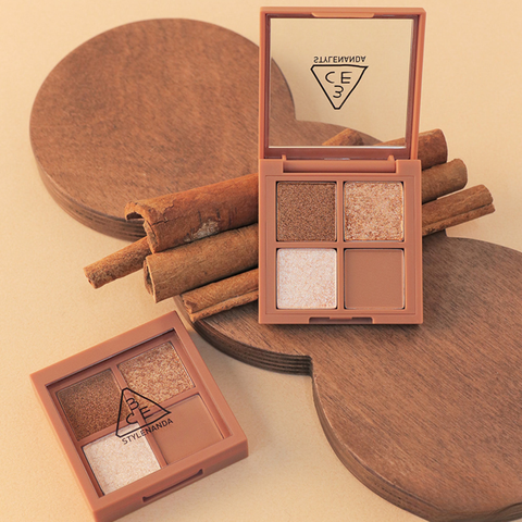 Bảng Phấn Mắt 4 Màu Cỡ Nhỏ, Nhiều Màu 3CE Mini Multi Eye Color Palette Small Eye Shadow, Hàn Quốc 3.5g