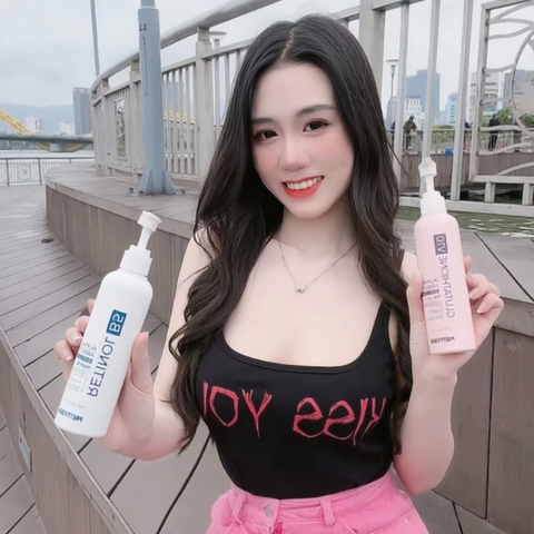Kem dưỡng trắng da body Prettyskin Glutathione V10 & Retinol B5 250ml