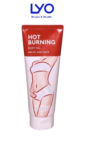 Kem tan mỡ bụng Missha Hot Burning Perfect Body Gel Hàn Quốc 200ml