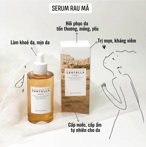 e534 - Tinh Chất Rau Má Skin1004 Madagascar Centella Ampoule 55ml