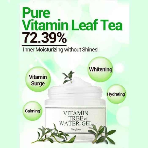 d708 - Gel Dưỡng Ẩm Da Chuyên Sâu Ngăn Ngừa Lão Hóa I'm From Vitamin Tree Water Gel 75g